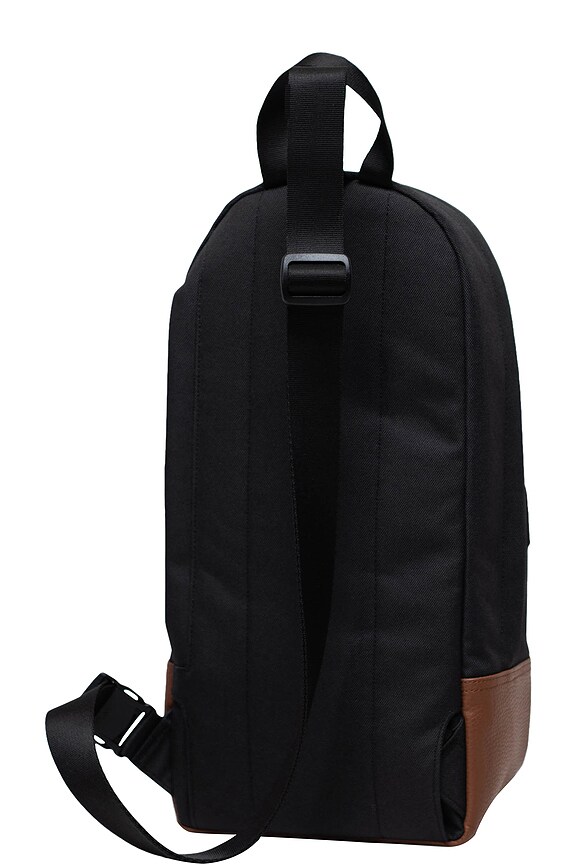 view 2 of 4 Heritage Shoulder Bag in Black & Tan