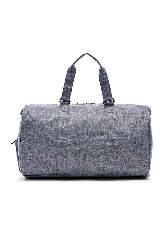 view 2 of 5 BOLSO NOVEL in Dark Chambray Crosshatch