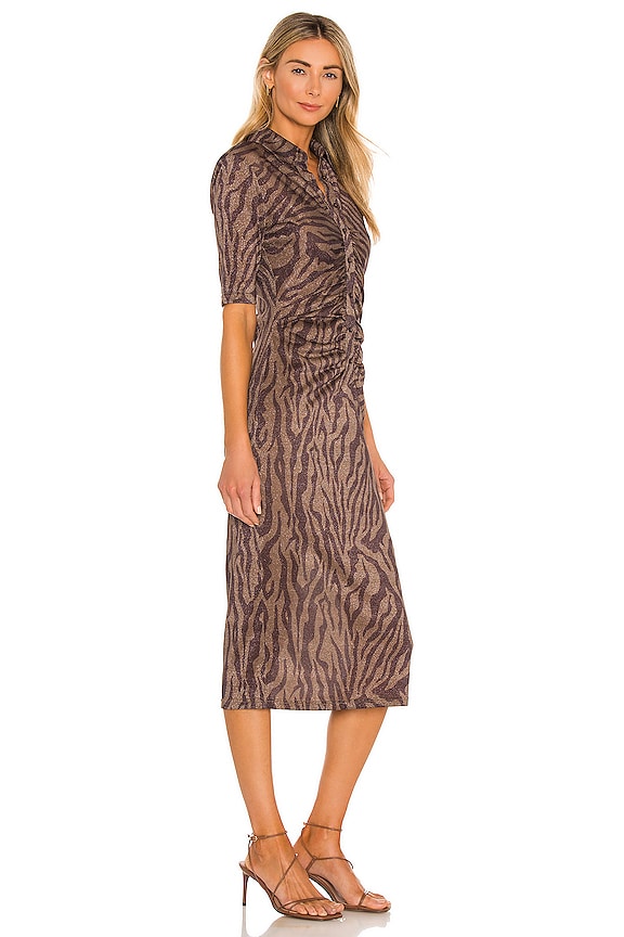 view 2 of 4 ROBE VALENCIA in Zebra Print