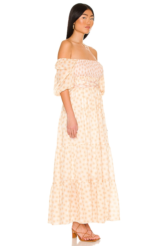 view 2 of 3 ROBE MAXI GABRIELLA in Daisy Fields