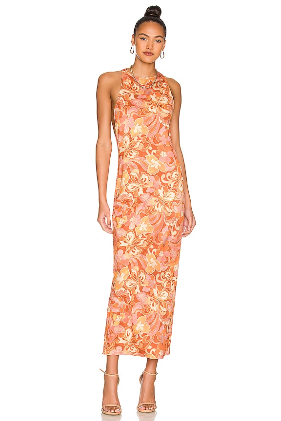 view 2 of 3 Silvie Dress in Sunset Swirl