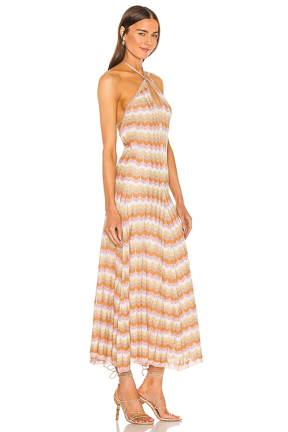 view 2 of 4 Pandora Dress in Sunset Ripple