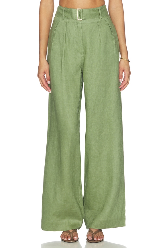 view 1 of 6 Alina Pant in Sage Green