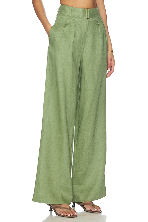 view 2 of 6 Alina Pant in Sage Green