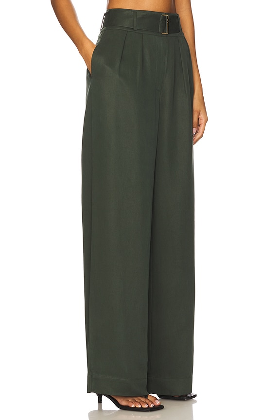 view 2 of 6 PANTALÓN ALINA in Deep Forest