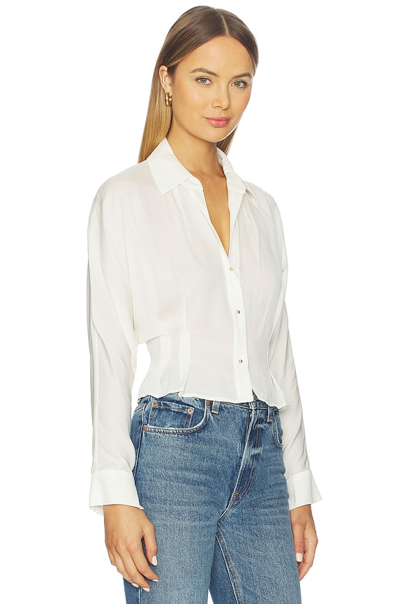 view 2 of 4 Regine Top in Ivory