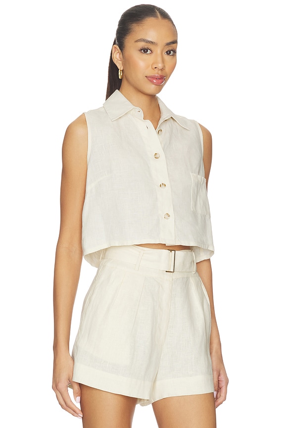 view 2 of 4 Katja Top in Ivory