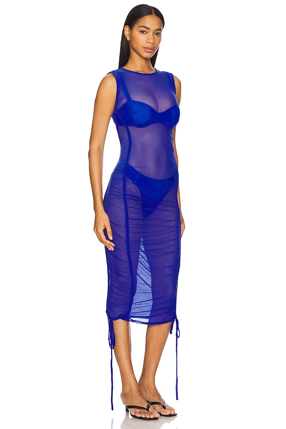 view 2 of 3 Litza Dress in Cobalt Blue