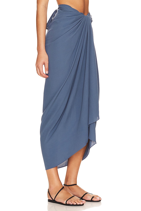 view 2 of 4 Panneaux Skirt in Deep Blue