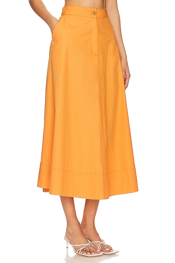 view 2 of 4 FALDA MIDI MARIA in Apricot