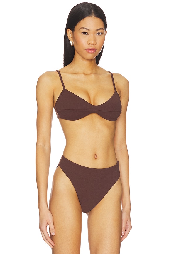 view 2 of 5 ТОП БИКИНИ MONICA in Cohiba Brown
