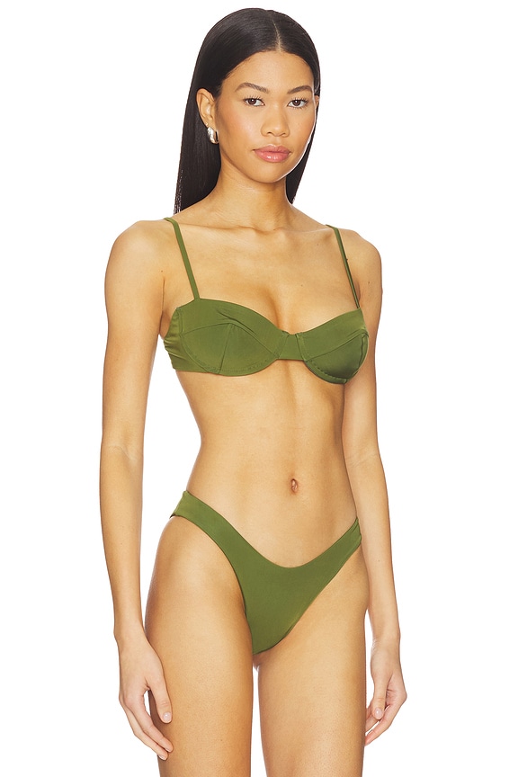 view 2 of 4 Adjustable Vintage Top in Olive Green