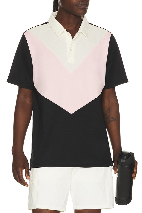view 1 of 6 Color Block Polo in Black