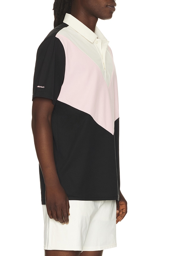 view 2 of 6 Color Block Polo in Black
