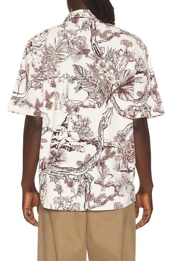 view 2 of 4 CAMISA in Brown & Botanical