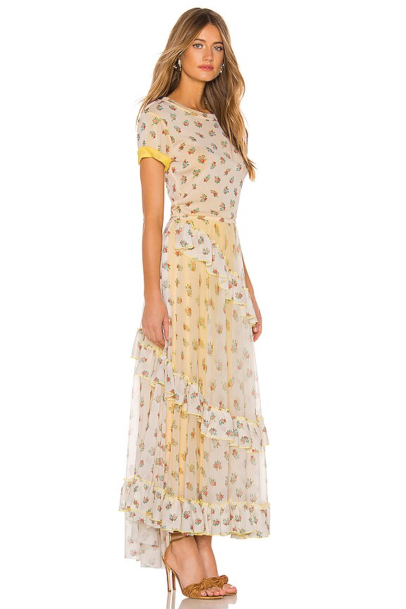 view 2 of 3 ROBE MAXI in Cheap Perfume Almond Milk Combo