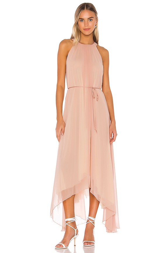 view 1 of 3 Split At The Seams Dress in Copper Rose Combo