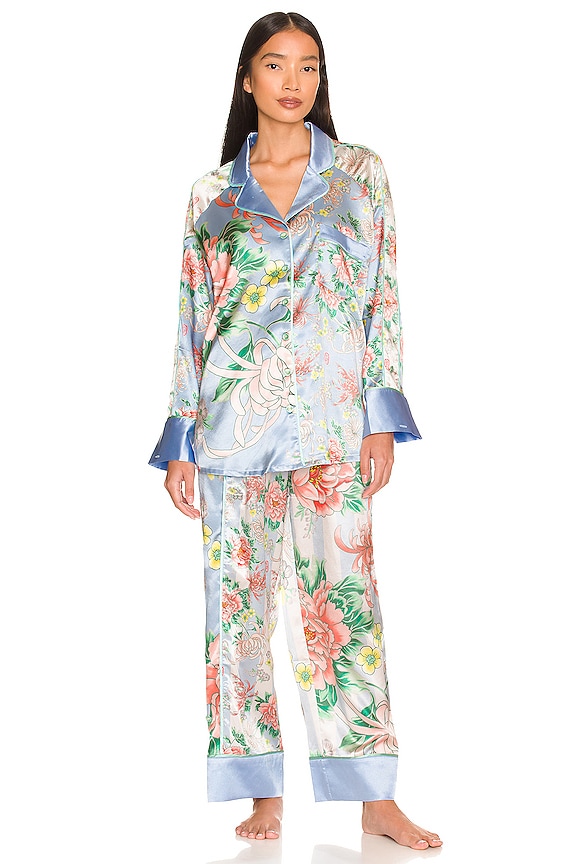 HAH Haht Pajama Set in Kyoto French Blue REVOLVE