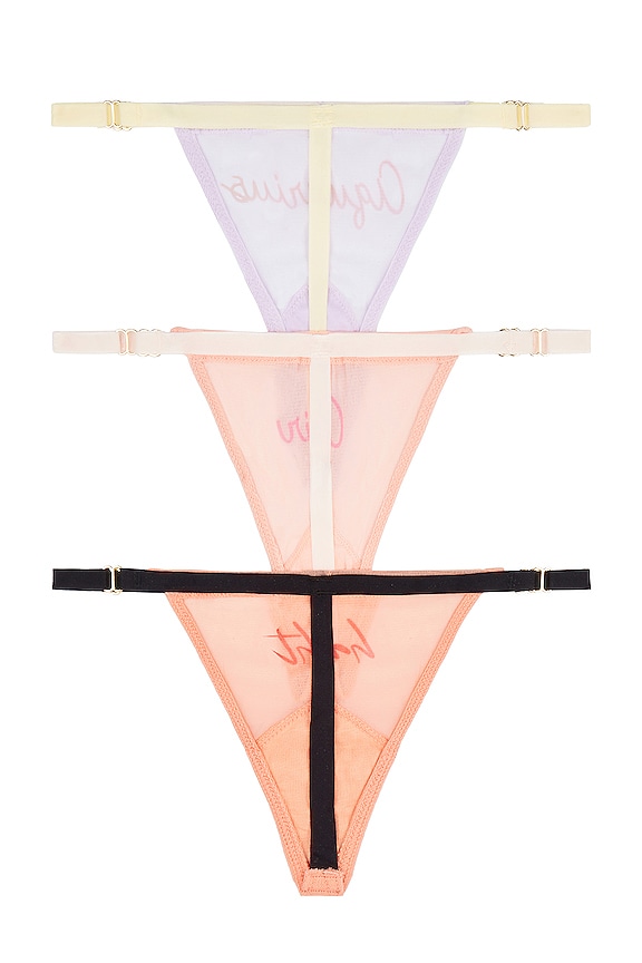 view 2 of 5 Zodiac Pre Pack Thongs in Multi