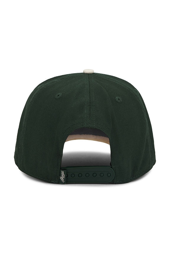 view 2 of 3 Trademark Hat in Natural & Green