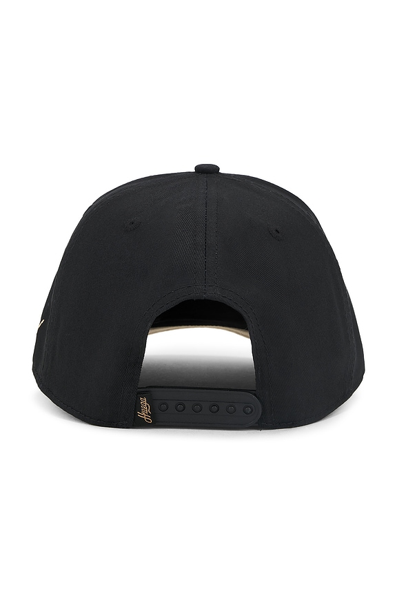 view 2 of 3 Vintage Swan Hat in Khaki & Black