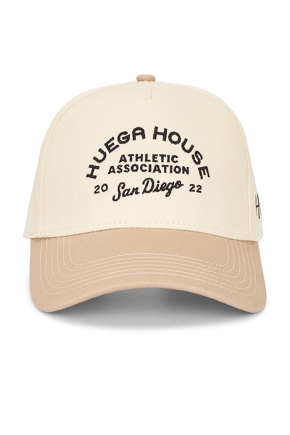 view 1 of 3 Athletic Association Hat in Khaki & Natural