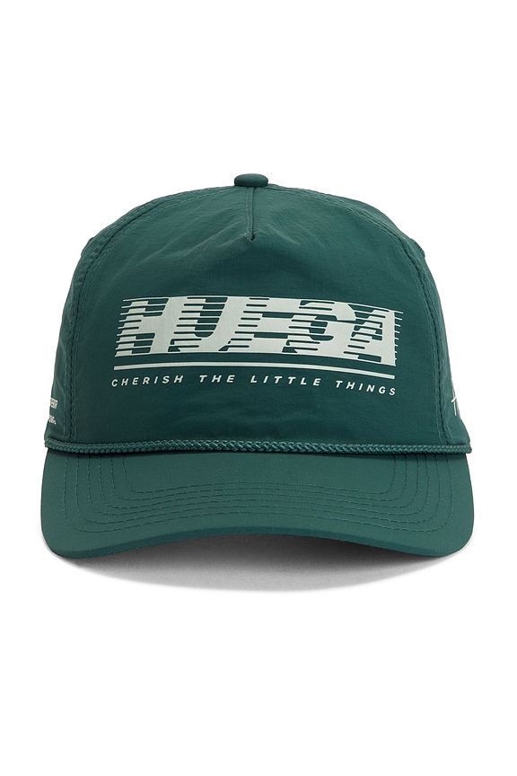 view 1 of 4 Tidal Nylon Hat in Forest Green