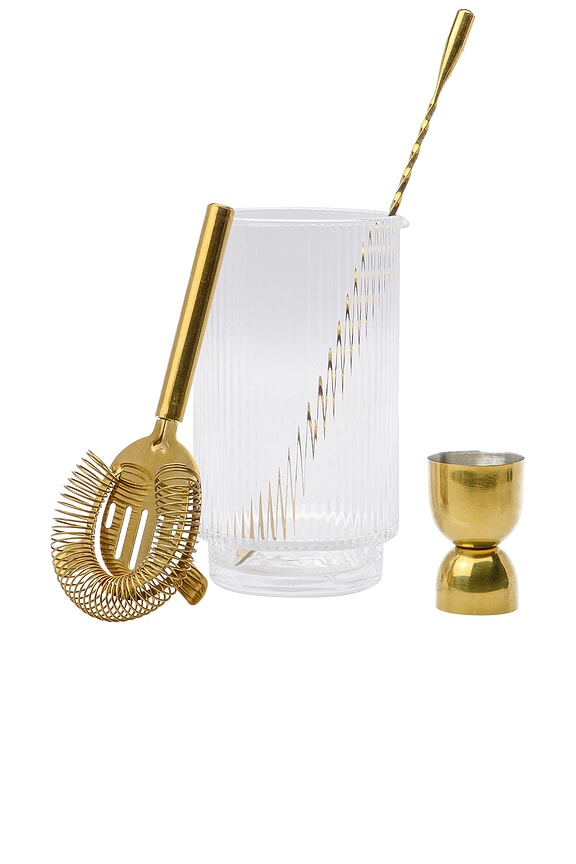 view 2 of 7 The Renley Mixology Kit in Gold