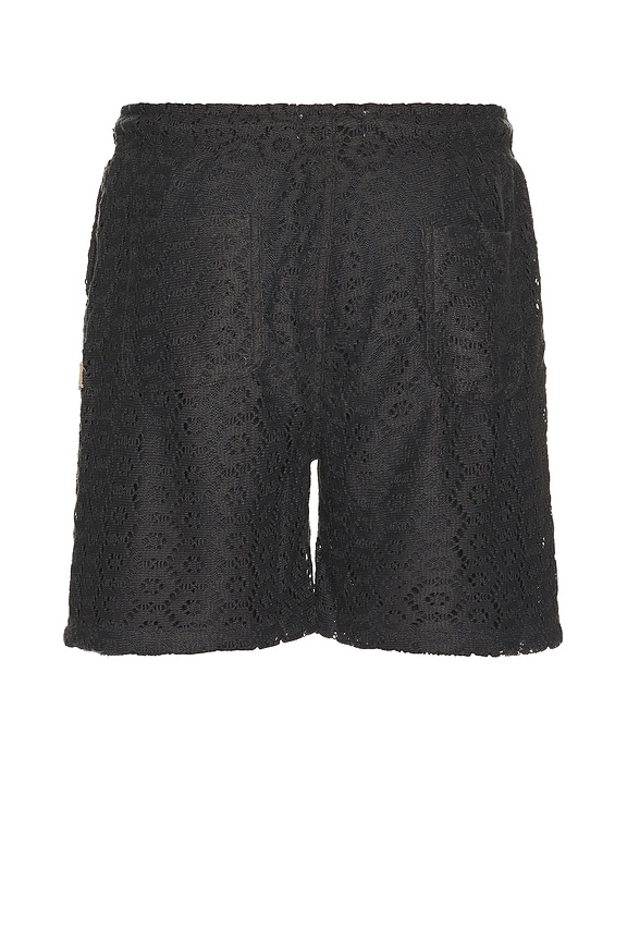 view 2 of 6 Crochet Shorts in Black