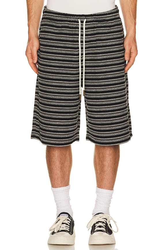 view 1 of 5 Speak Striped Short in Black