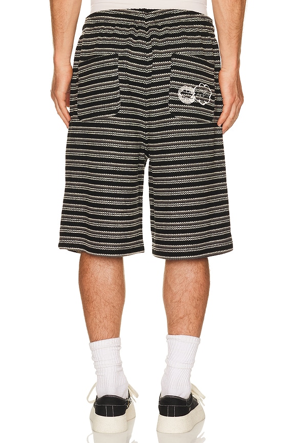 view 2 of 5 Speak Striped Short in Black