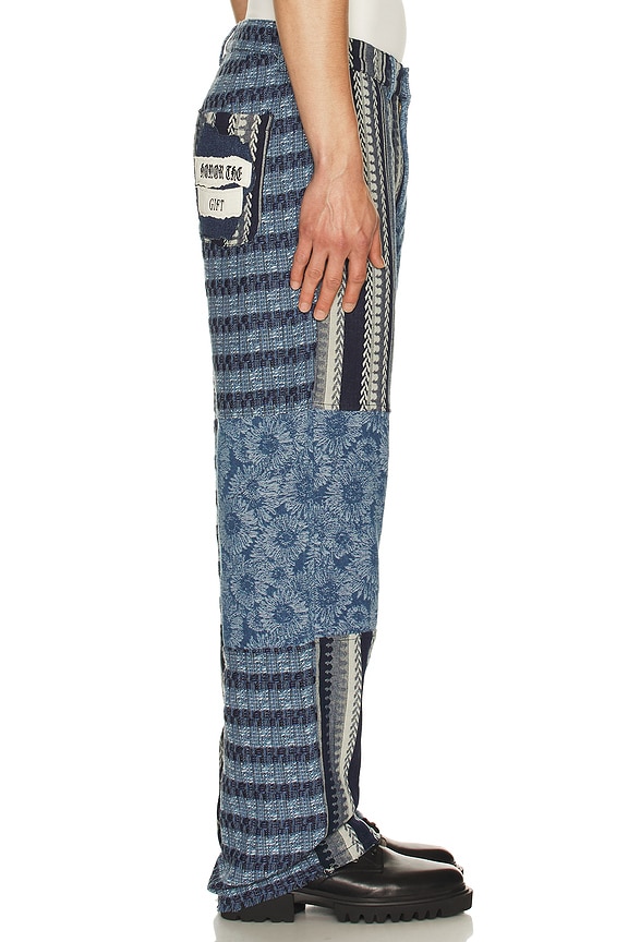 view 2 of 7 Indigo Tapestry Pant in Indigo