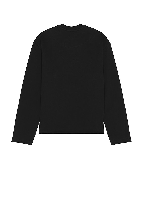 view 2 of 3 Honor Club Crewneck in Black