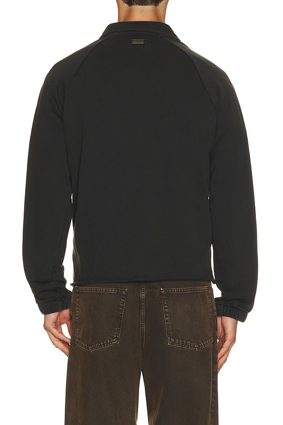 view 2 of 5 Vintage Terry Quarter Zip in Vintage Black