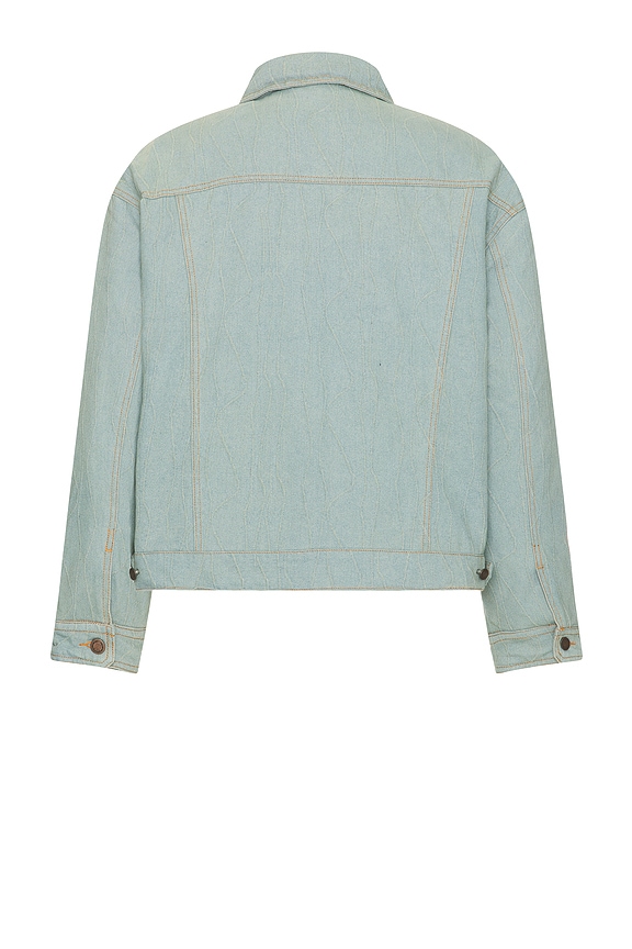 view 2 of 4 Frequency Denim Jacket in Light Indigo