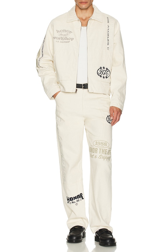 view 2 of 5 Banner Jacket in Natural