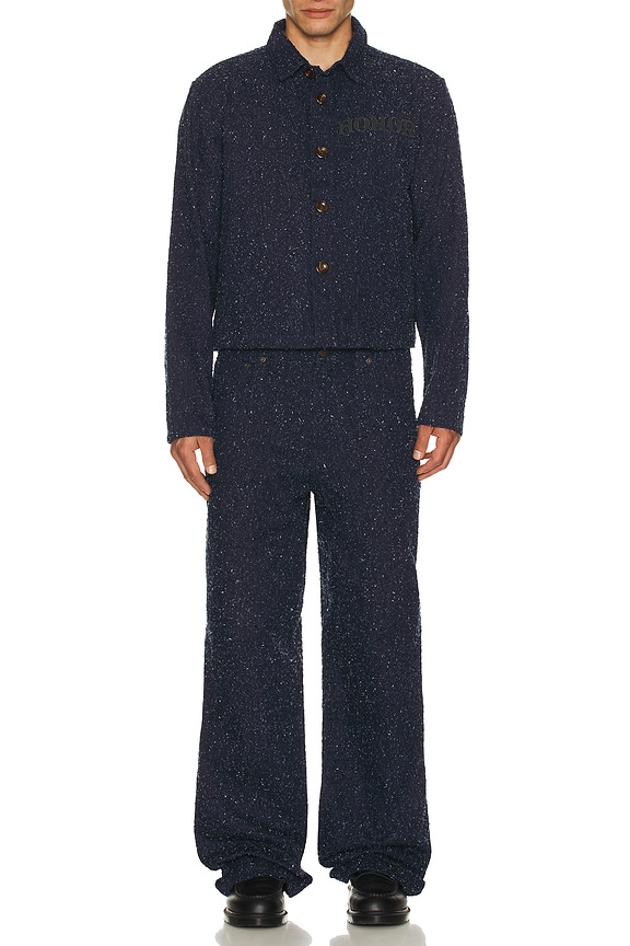 view 2 of 5 Nep Yarn Chacket in Navy