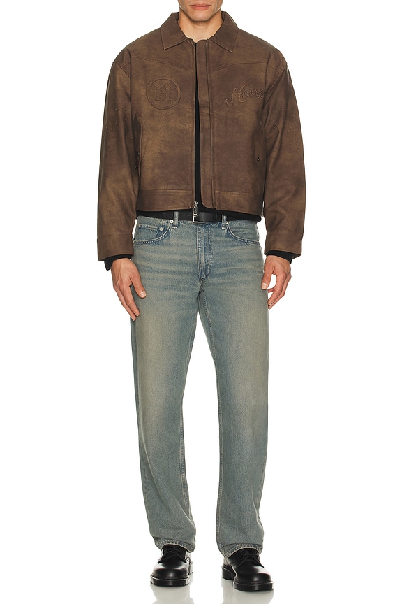 view 2 of 5 BLOUSON AGED in Brown