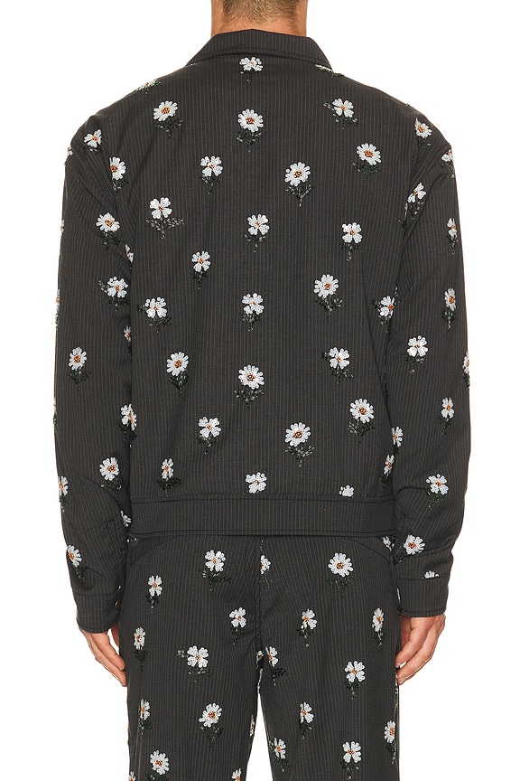 view 2 of 5 Flowers Beaded Jacket in Black