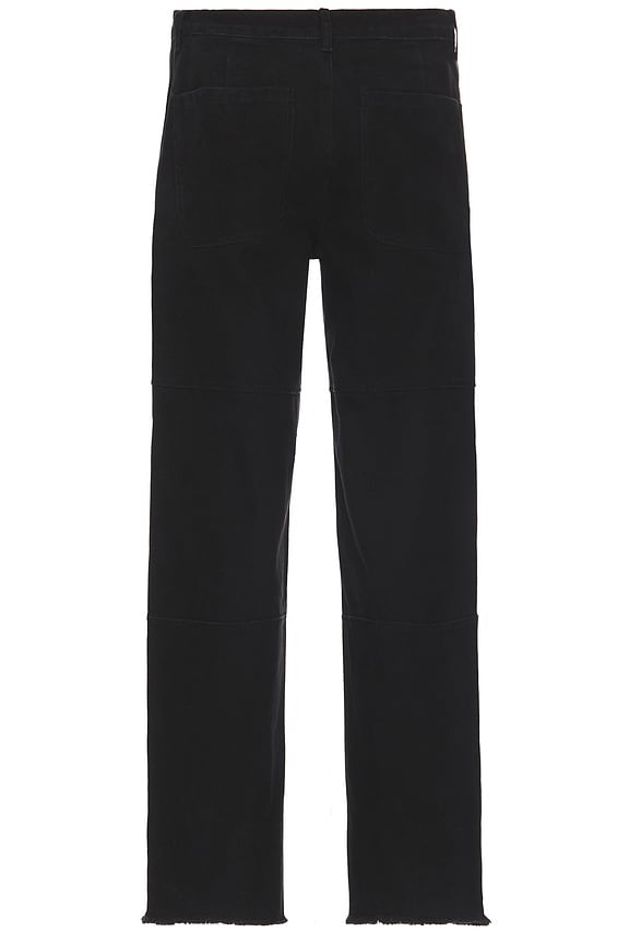 view 2 of 5 Washed Canvas Pant in Black