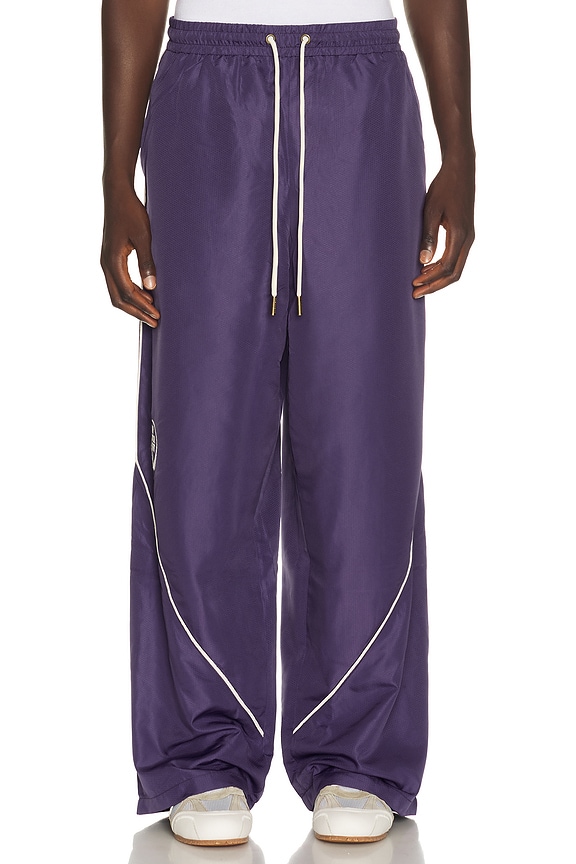 view 2 of 7 Honeycomb Ripstop Track Pant in Purple