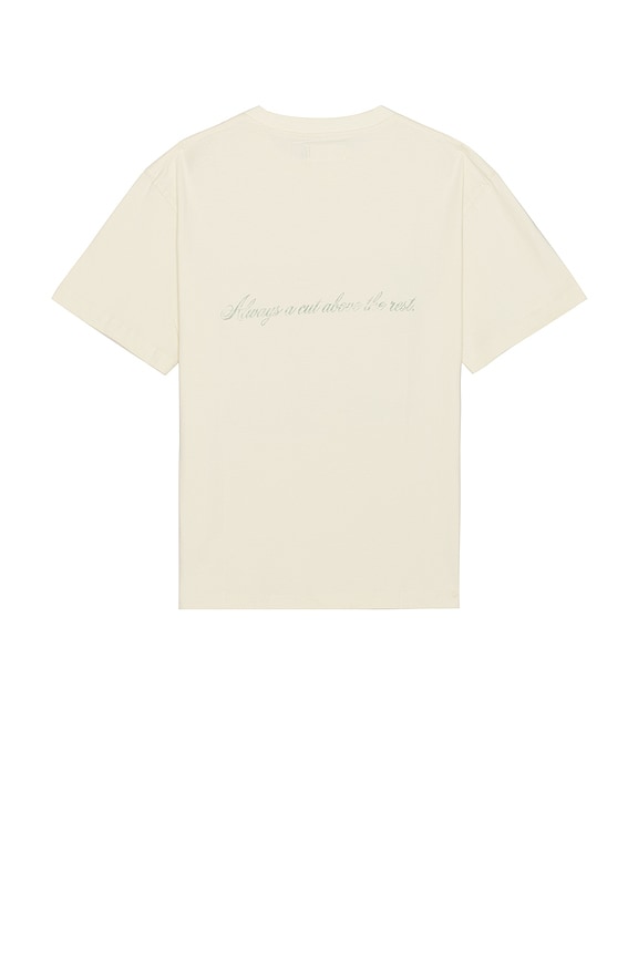 view 2 of 3 Barbershop T-Shirt in Bone