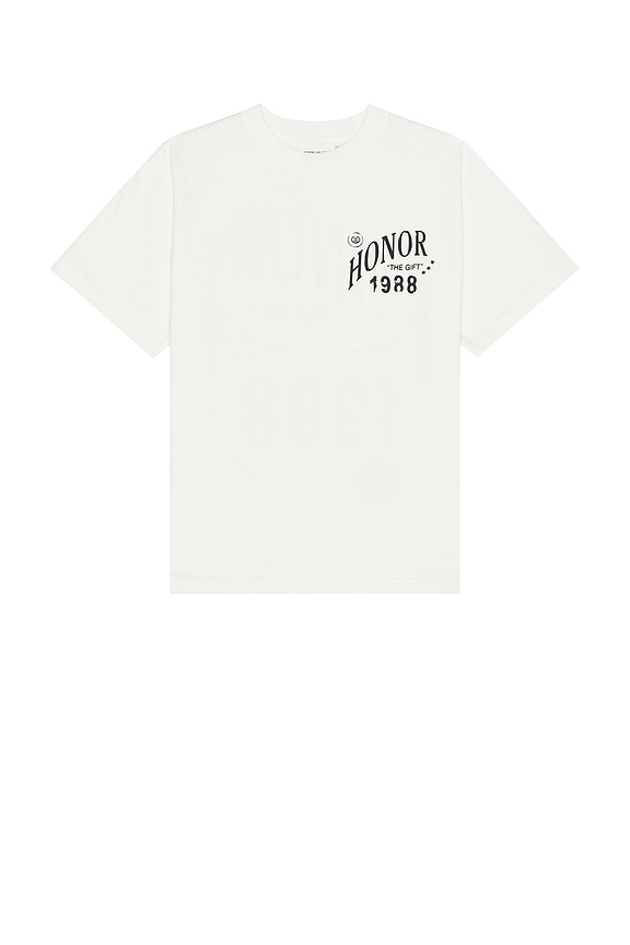 view 2 of 3 Honor 1988 T-Shirt in White