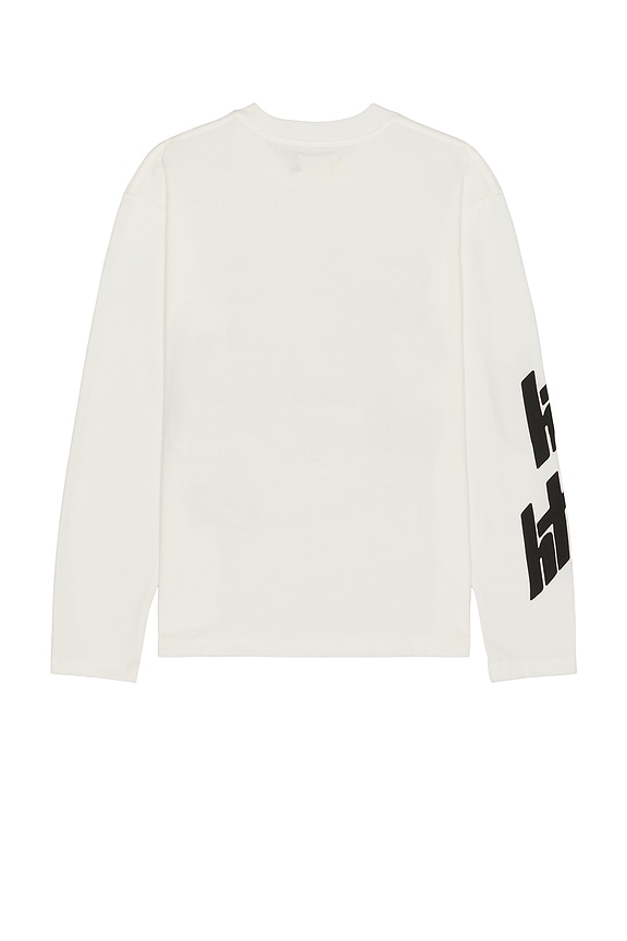 view 2 of 4 Fuel Long Sleeve Tee in White