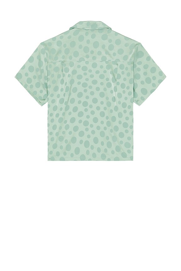 view 2 of 5 Polka Dot Camp Shirt in Green