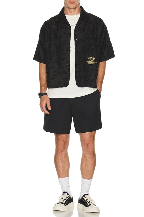 view 2 of 5 Polka Dot Camp Shirt in Black