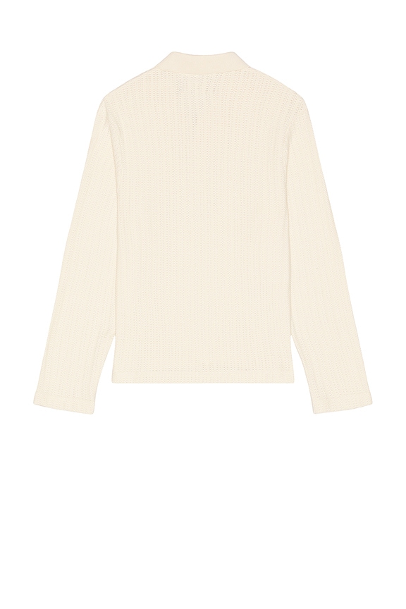 view 2 of 5 POLO DE MANGA LARGA in Bone