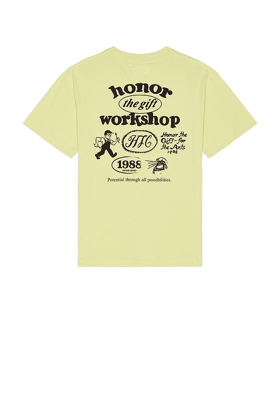 view 2 of 4 Honor Workshop Tee in Green
