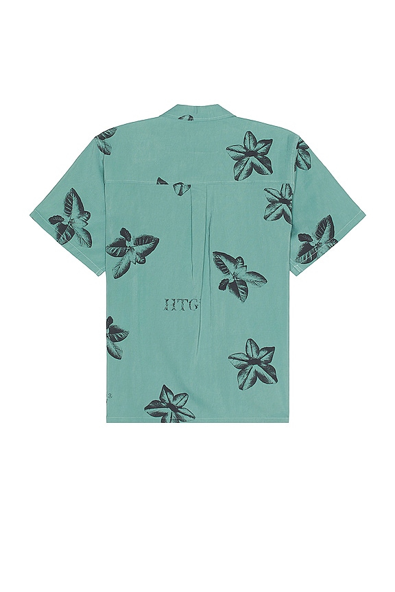 view 2 of 3 Tobacco Button Up Shirt in Teal