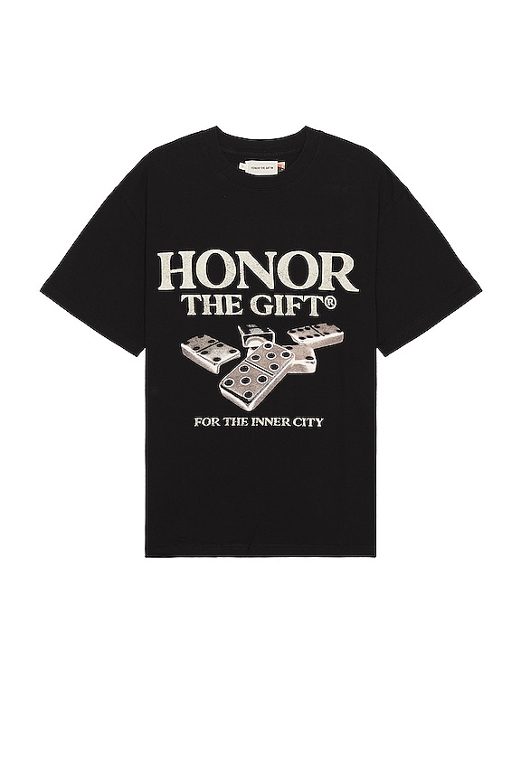 view 1 of 3 Dominos Tee in Black